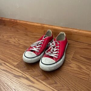 Red Low-Top Converse